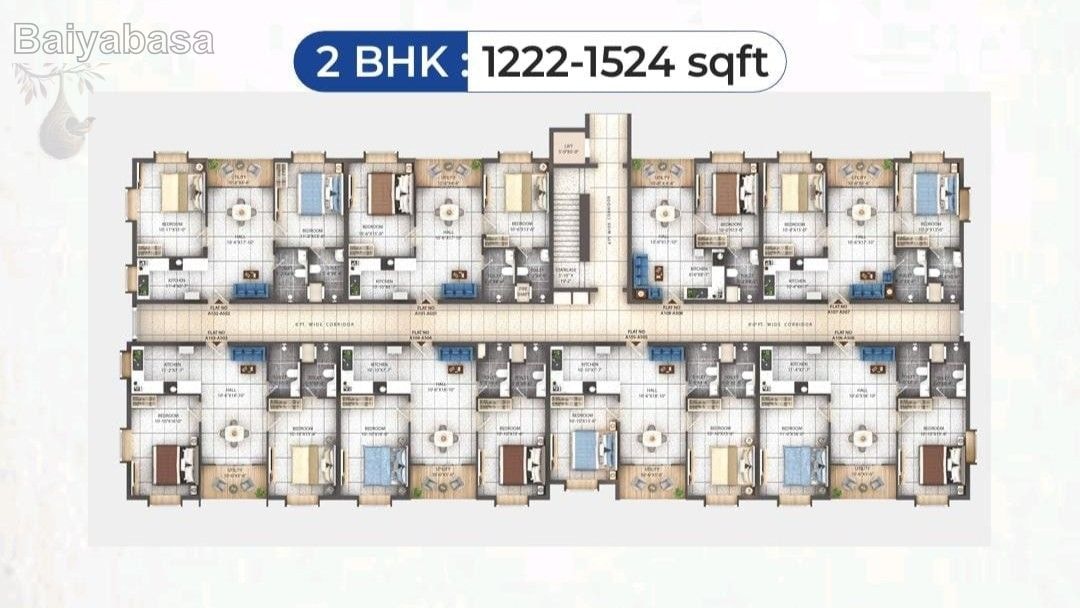 2 BHK Apartment at Nilachakra Elite (Cayana)