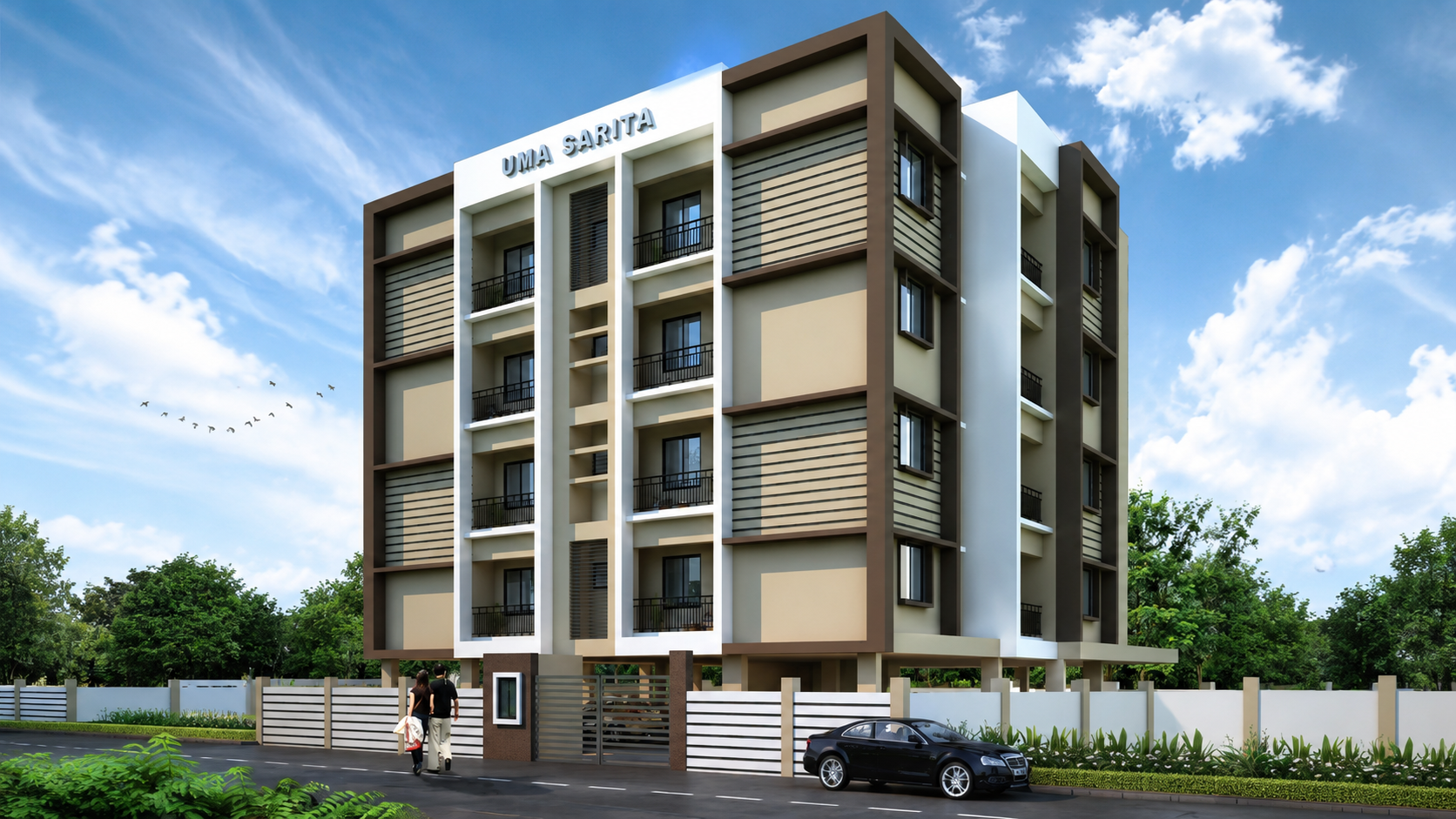 Uma Sarita 3 BHK Apartment for Sale in Hanspal, Bhubaneswar